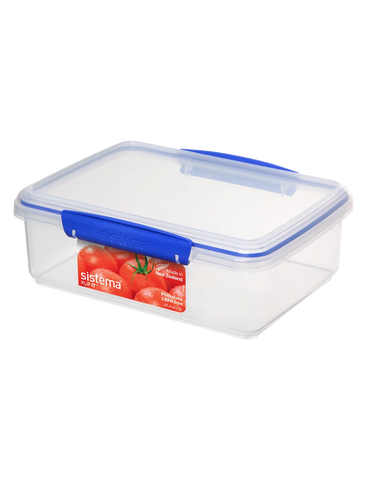 Lunchbox With Cutlery 1.2L - Blues Leaves