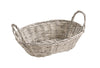 Bread Basket - Weaved Plastic - Grey