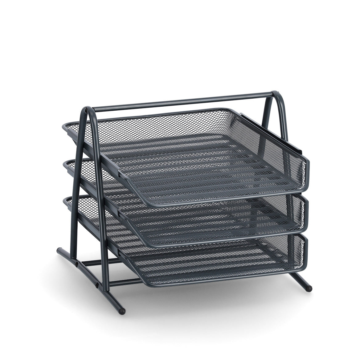 Filing Tray with 3 Pull Out Trays- Various Colours