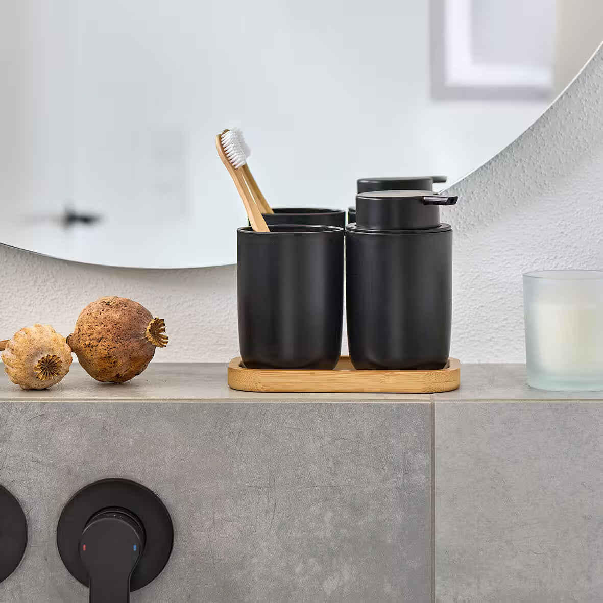 Bathroom Accessories Set-  3 Pieces