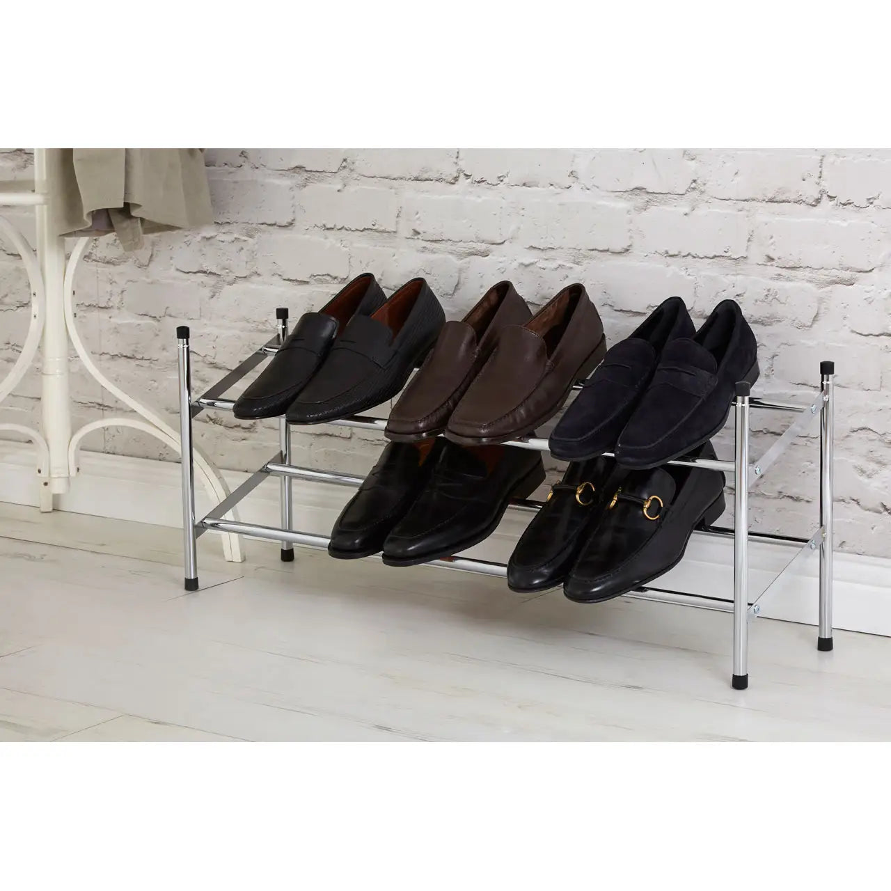 2 Tier Extendable Shoe Rack