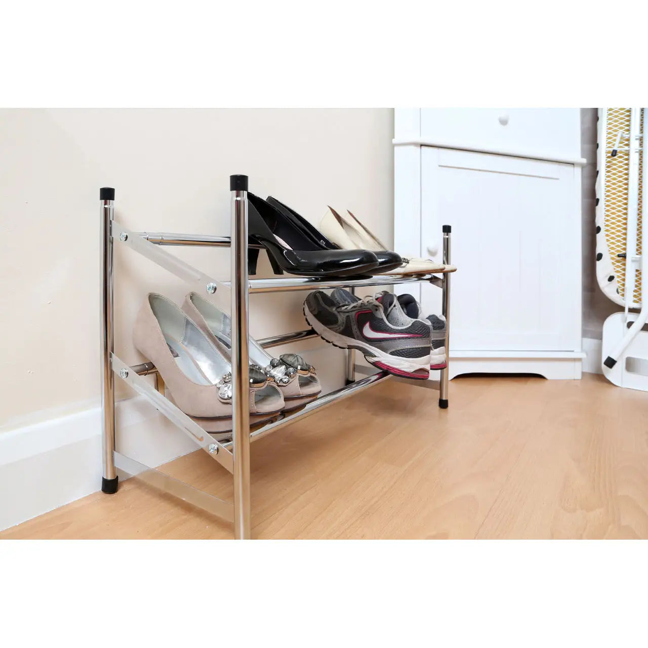 2 Tier Extendable Shoe Rack