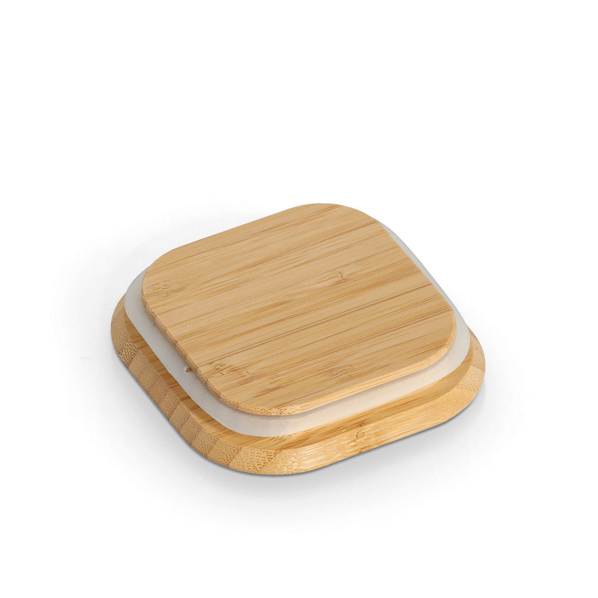 Glass & Bamboo Storage Jars- Set of 6- Stackable - The Organised Store