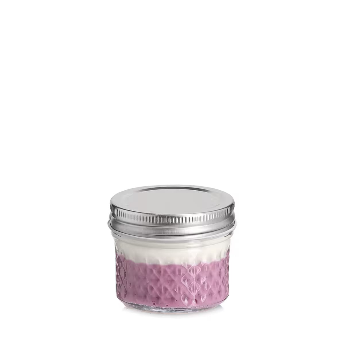 Storage Jar- Glass with Metal Lid- Various Sizes