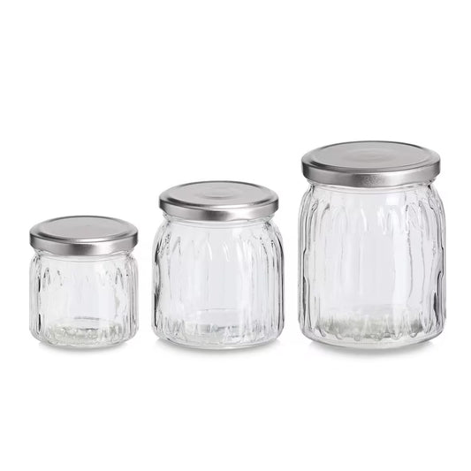 Mason Jar with Metal Lid