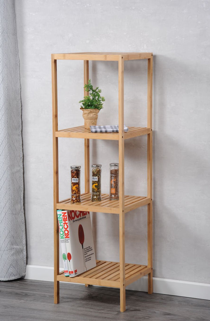 4 Tier Shelf - Bamboo