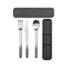 Make & Take Cutlery Set - 3 pieces - Dark Grey