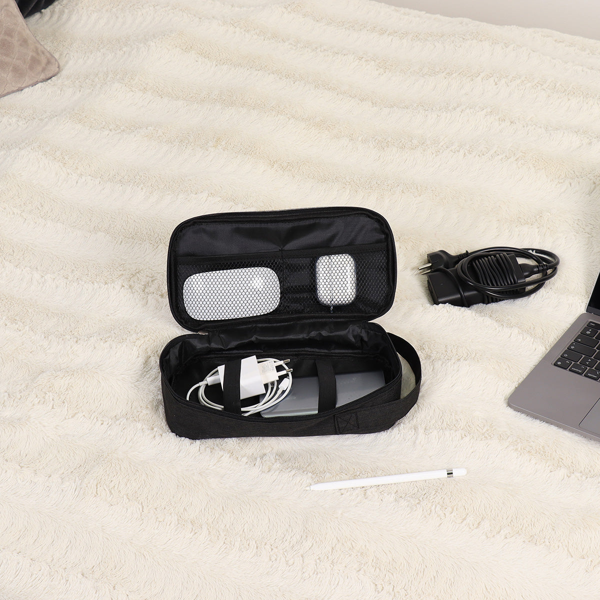 Zipped Rectangular Travel Accessory Bag – The Organised Store