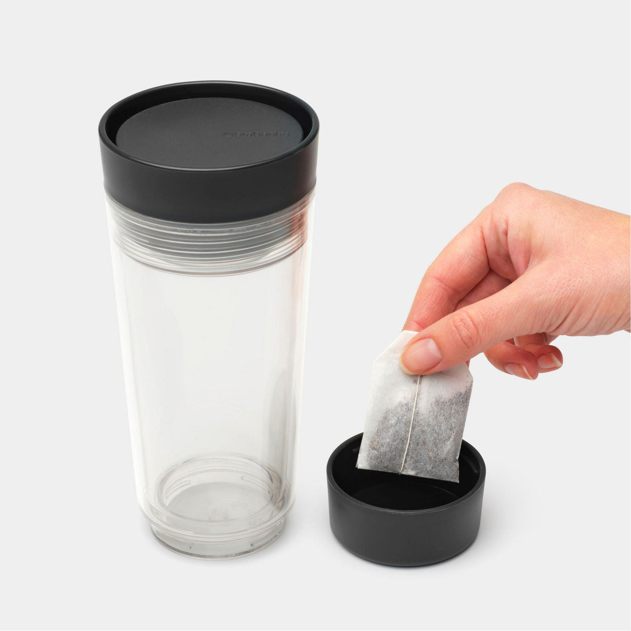 Make & Take Travel Tea Cup 0.36L - Dark Grey