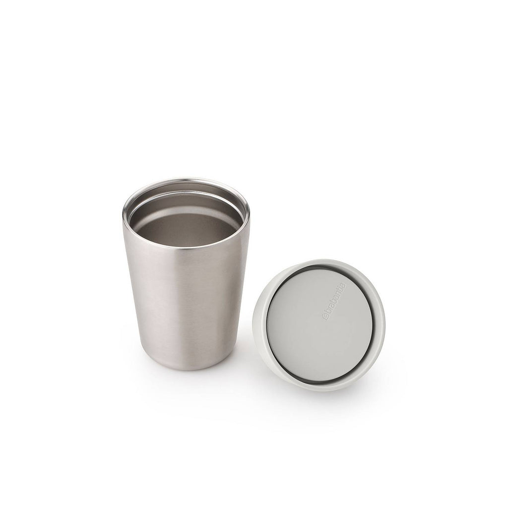 Make & Take Insulated Cup, 0.2L - Light Grey