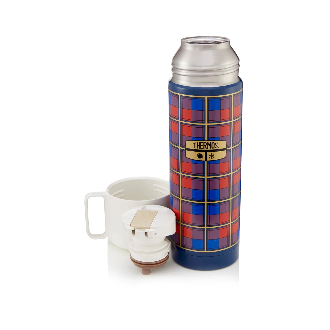 Thermos Revival Series Flask - Green/Blue-500ml
