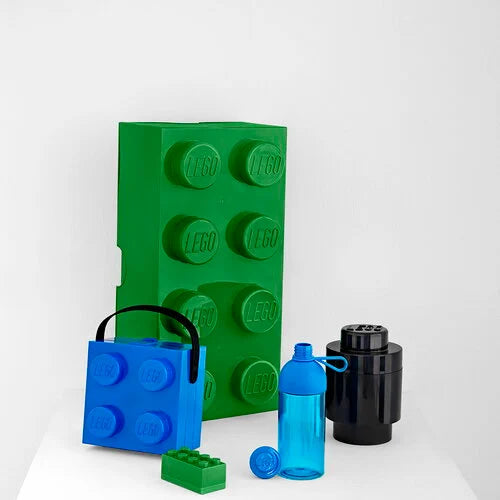Lego Drinking Bottle 0.5L- Transparent - Blue