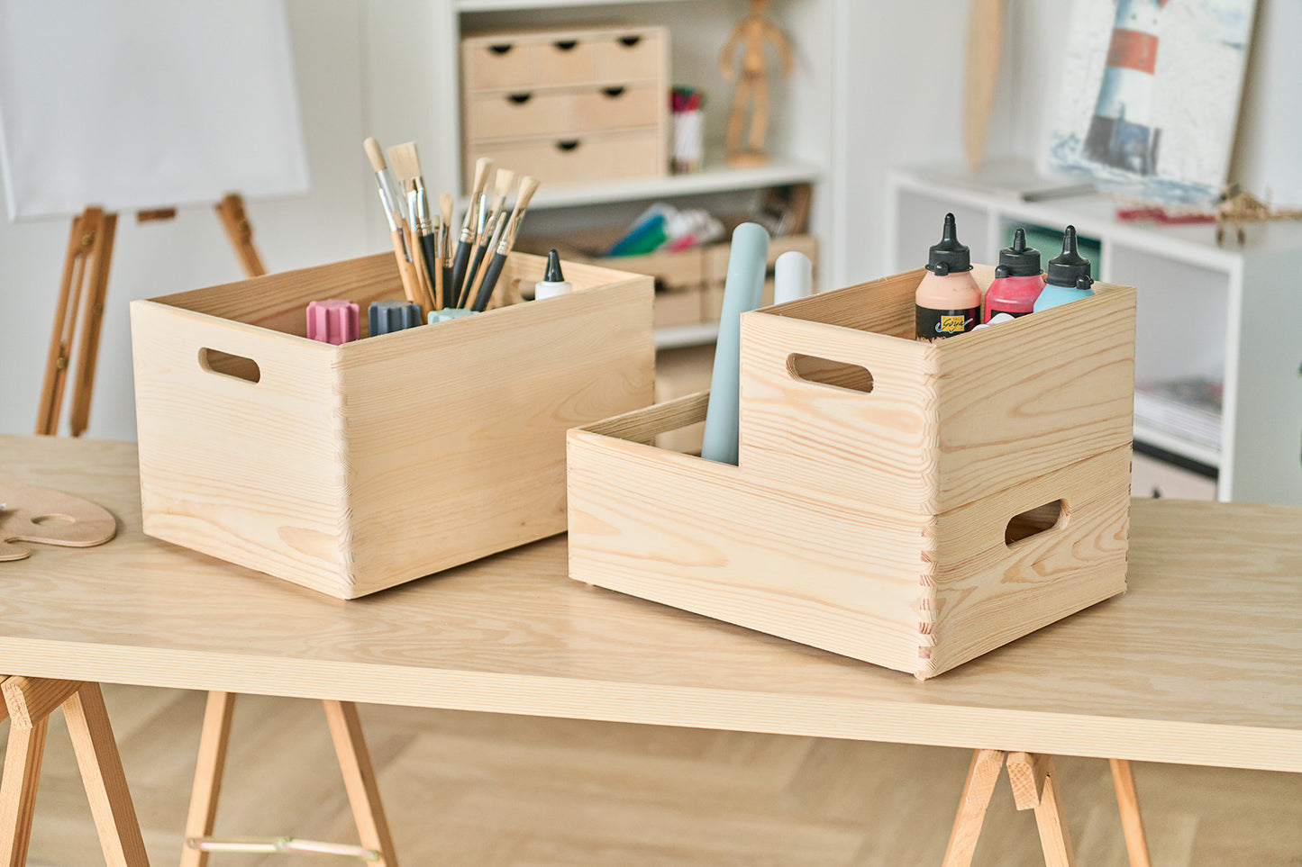 Storage Box, Softwood - Various Sizes