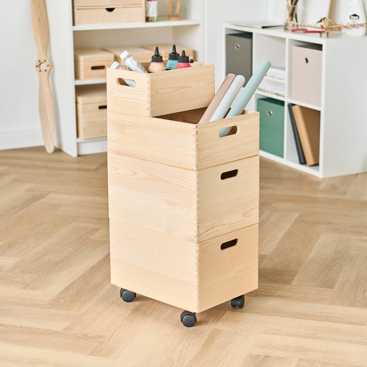 Storage Box, Softwood - Various Sizes