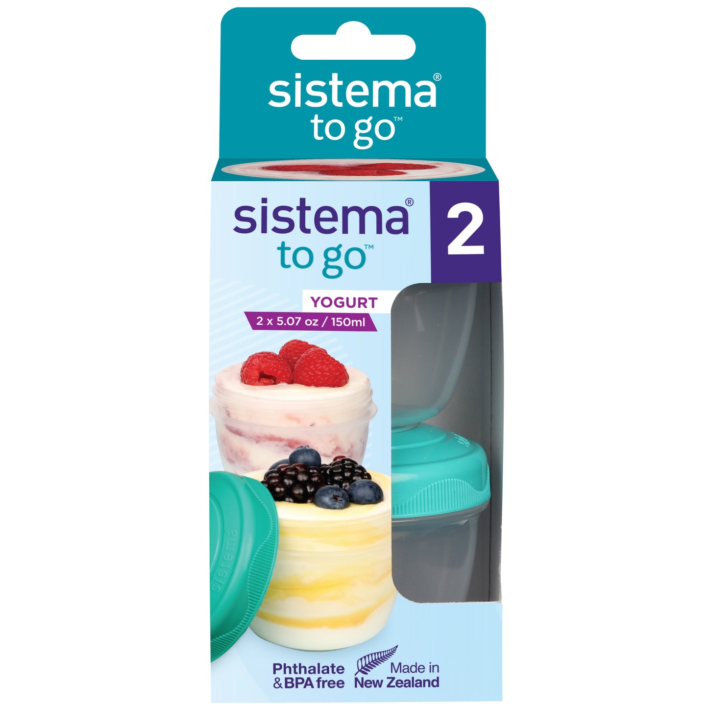 Yogurt Pots To Go- 150ml per pot