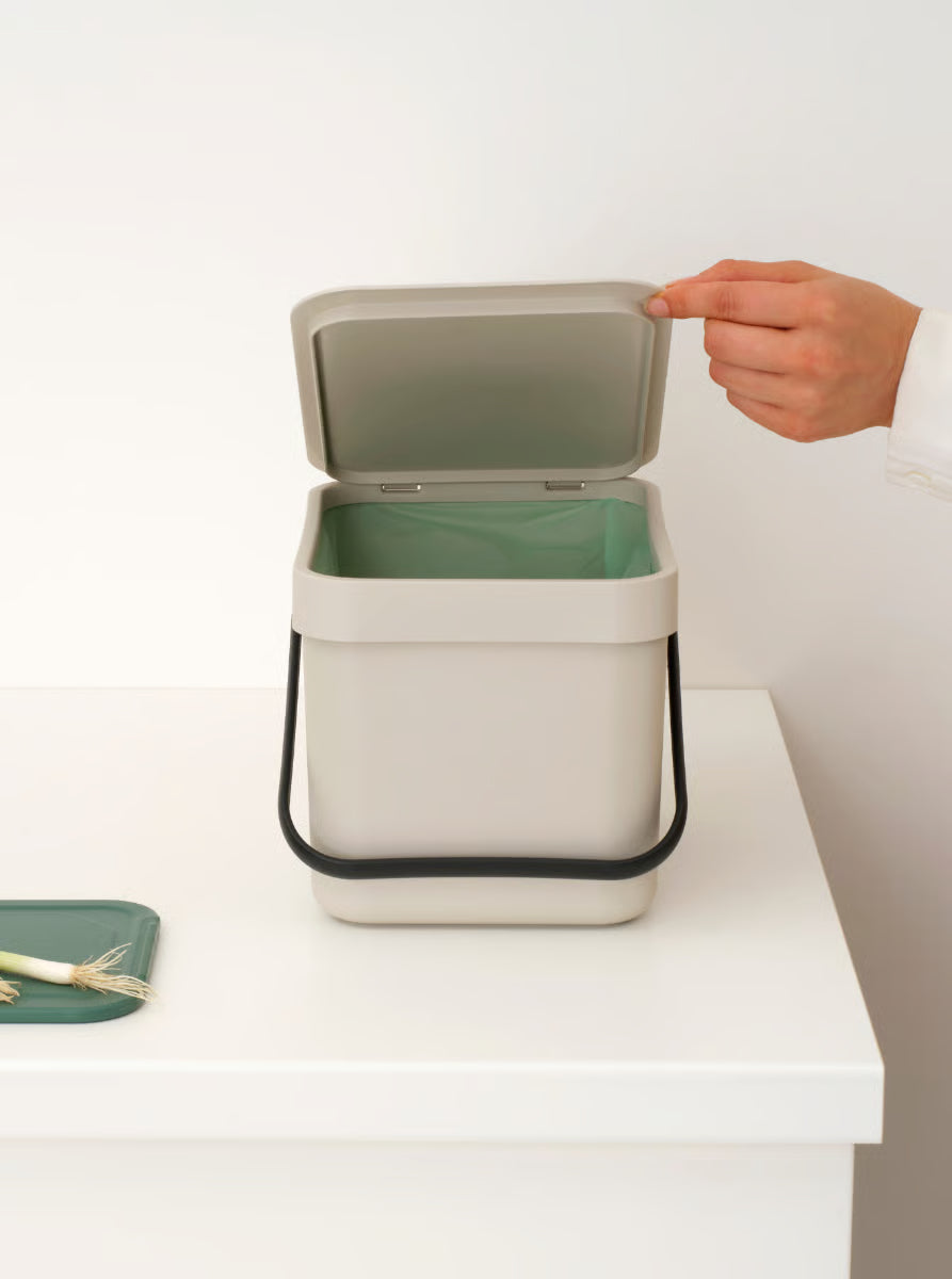Sort & Go Waste Bin -6L - The Organised Store