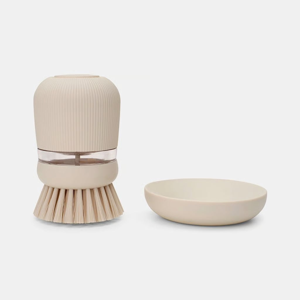 In- Sink Organiser- Sink Side -Soft Beige - The Organised Store
