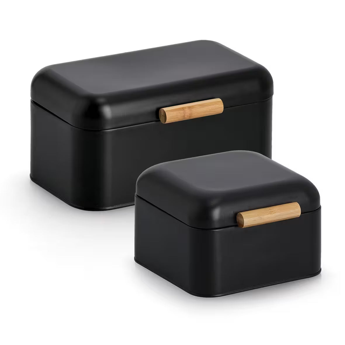 Bread Bin - Black - 20 X 20cm