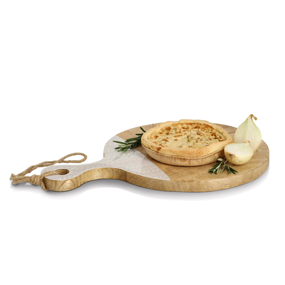 Handle Wood Serving Range- Beige