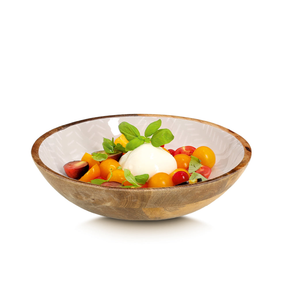 Handle Wood Serving Range- Beige