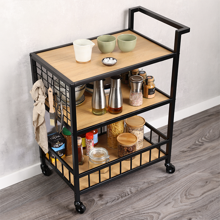 Serving Trolley With 3 Shelves