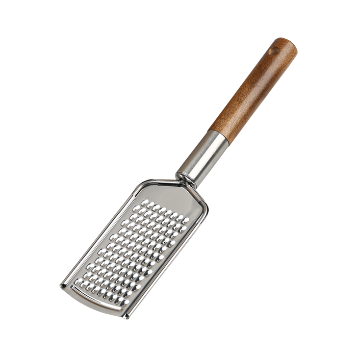 Fine Cheese Grater SS & Acacia