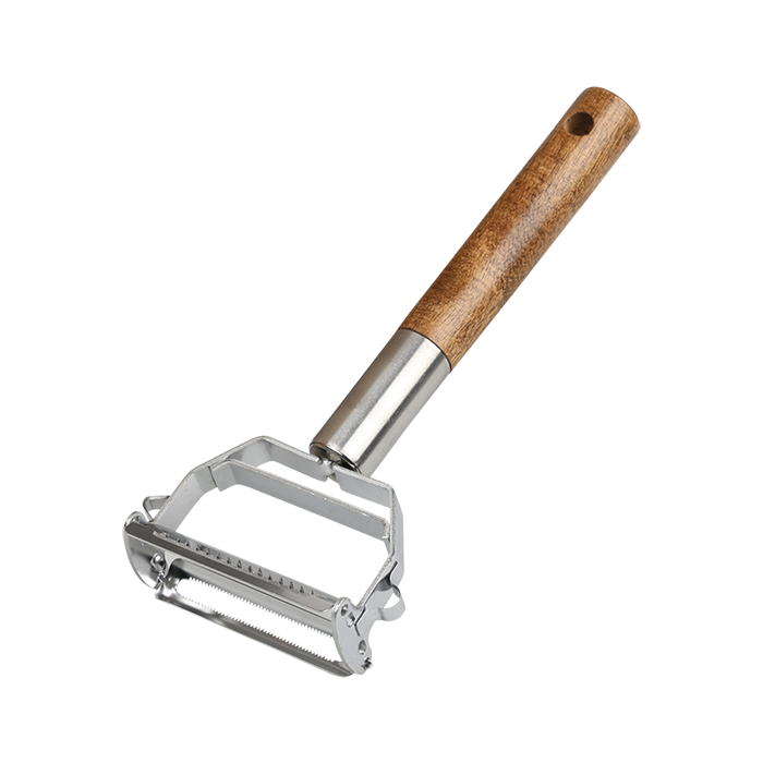 Vegetable Peeler SS & Acacia