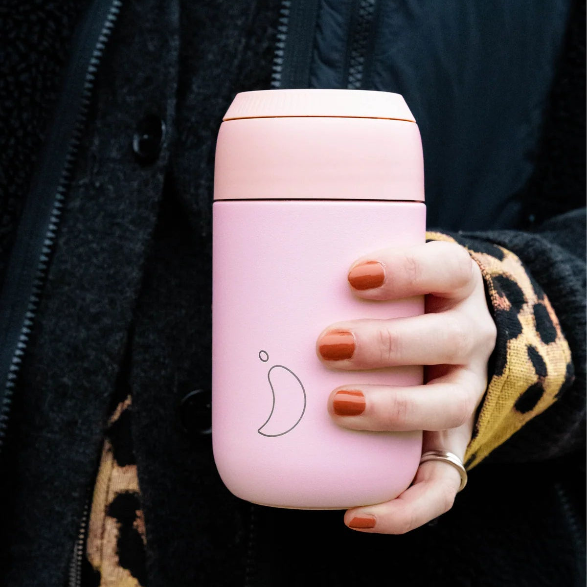 Chilly's Series 2 Coffee Cup 340ml - Blush Pink