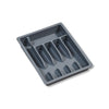Expanded Cutlery Tray - Grey