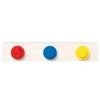Lego Wall Hanger Rack - Red/Blue/Yellow