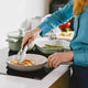 Serving Tongs 10.5"- Balance Nonstick- Recycled Material - Sage - The Organised Store