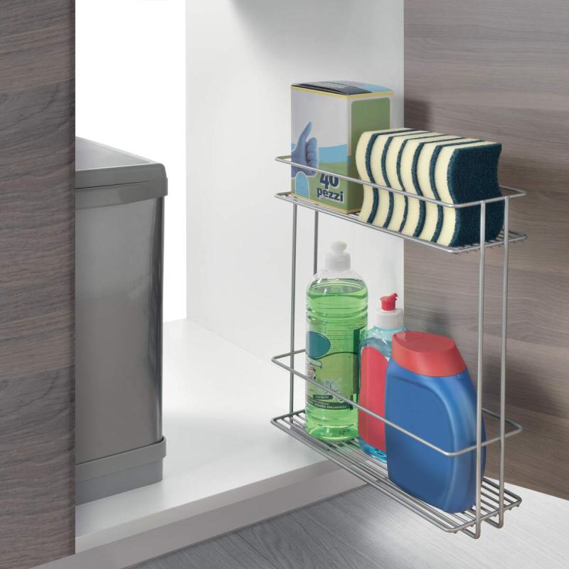 In & Out XL Space-Saver 2-Tier Sliding Rack