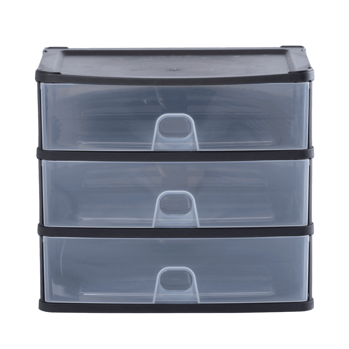 Order Drawer Organise Drawers Medium 3D Black/Clear – The Organised Store