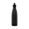 Chilly's Original Sports Bottle 500Ml - Stainless Steel - Monochrome Black