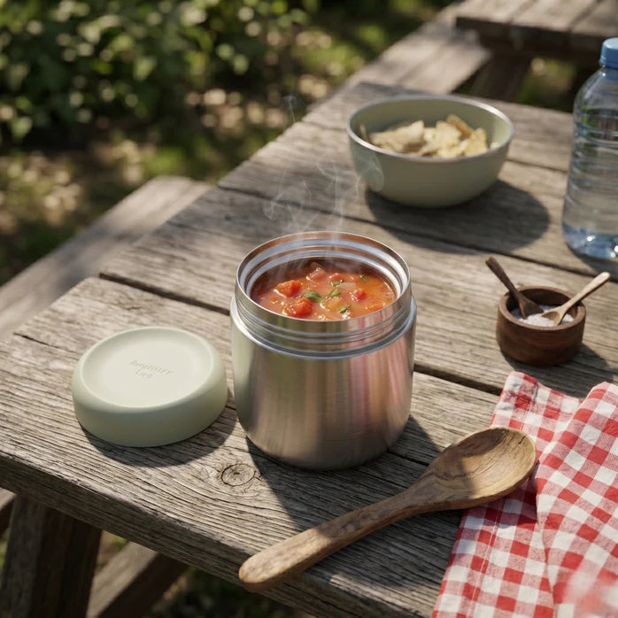 350ml Insulated Food Jar -Sage