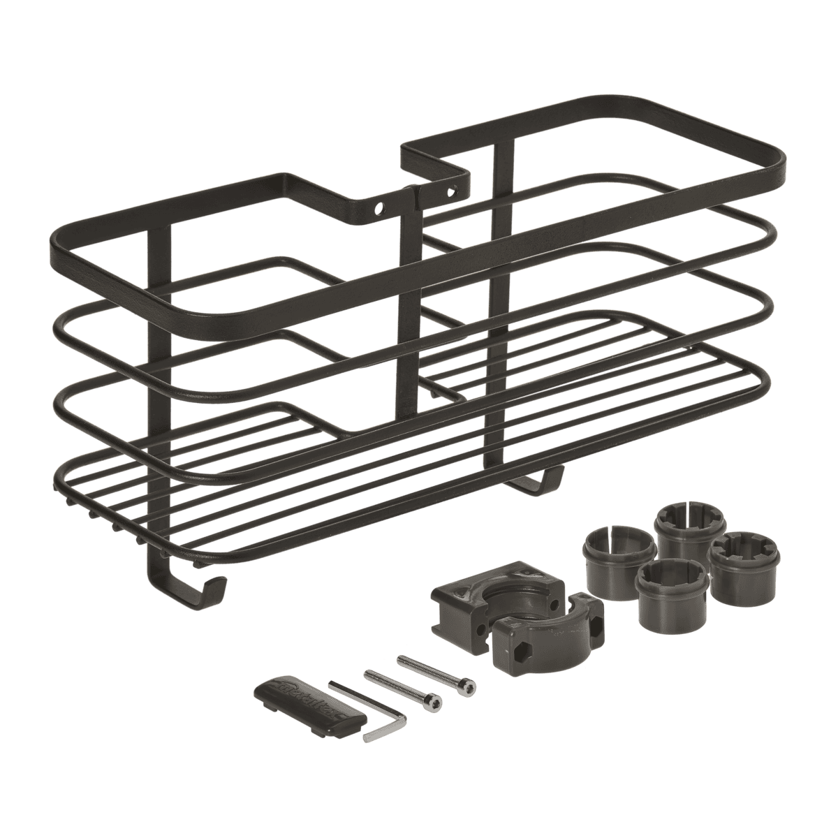 Shower Pole Basket Lava