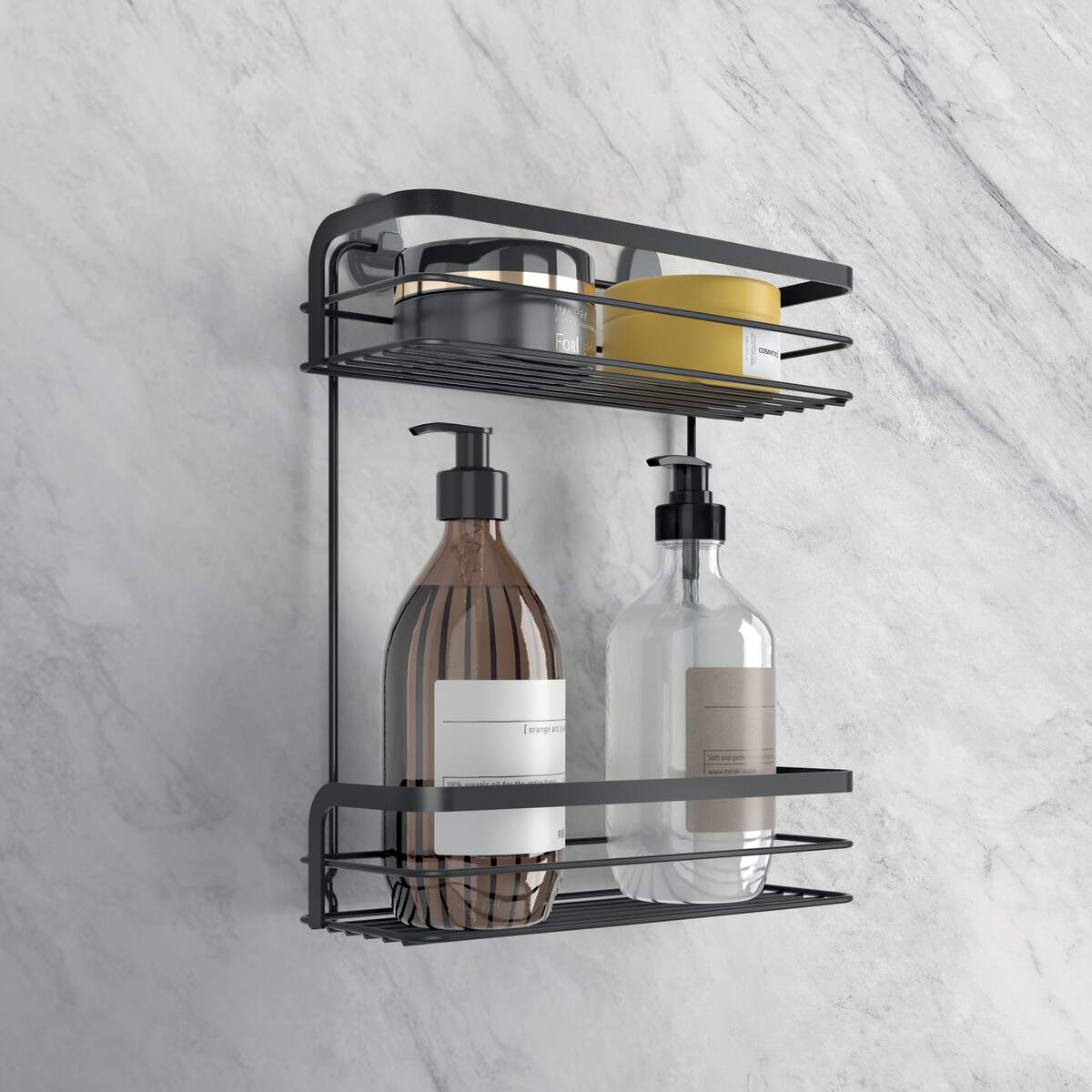 Lava 2 Tier Rectangular Shelf