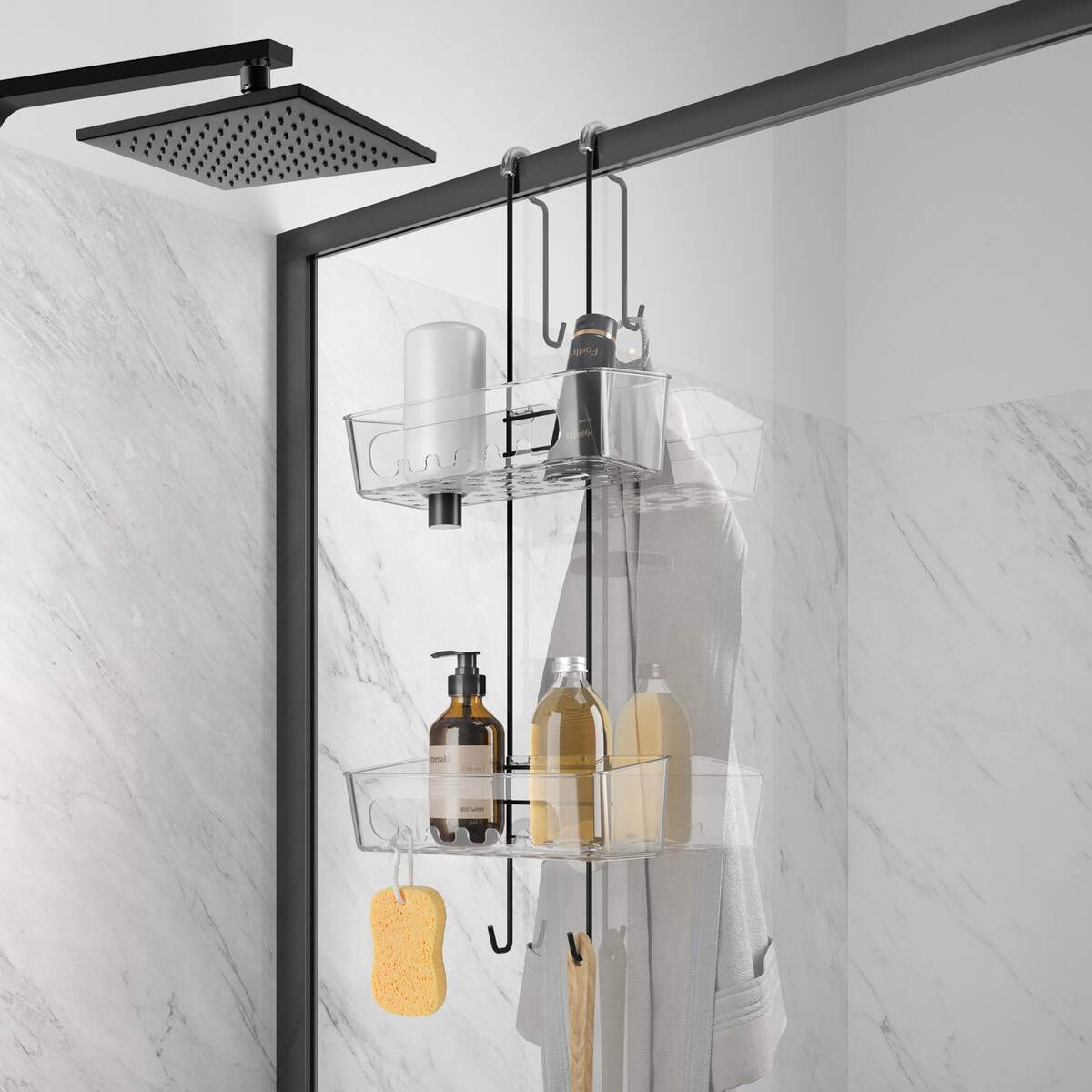 Origin Lava Shower Butler with Plastci Baskets