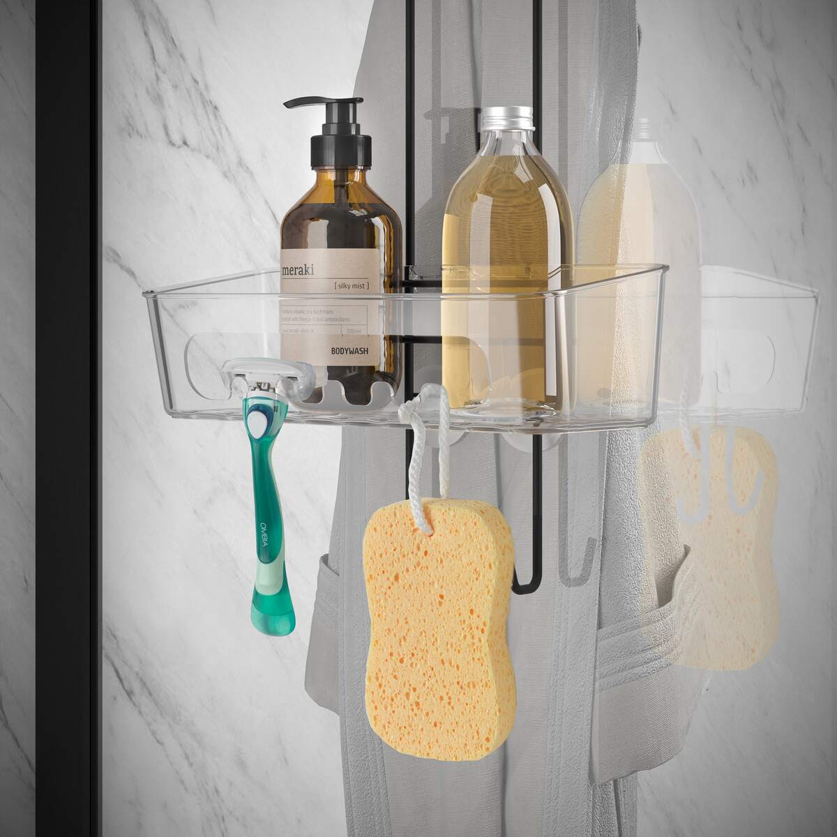 Origin Lava Shower Butler with Plastci Baskets