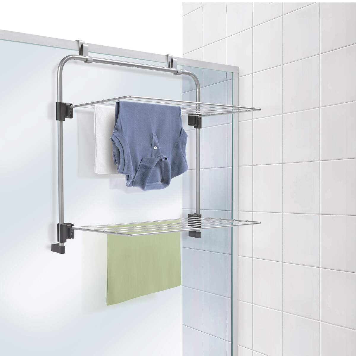 Gale 7 Over shower-Door Laundry Airer-11 Meters
