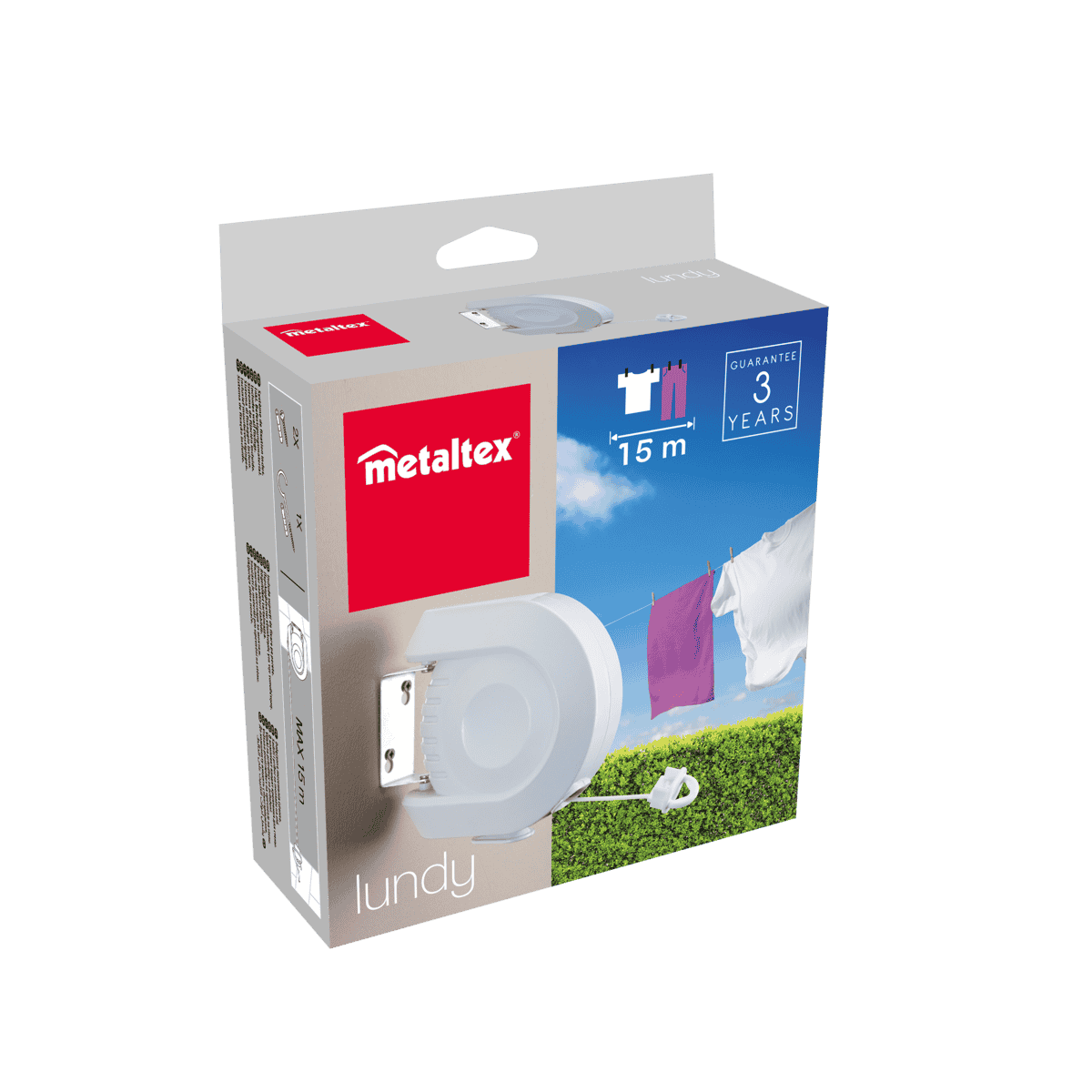 Lundy Retractable Reel Outdoor Dryer- 15M