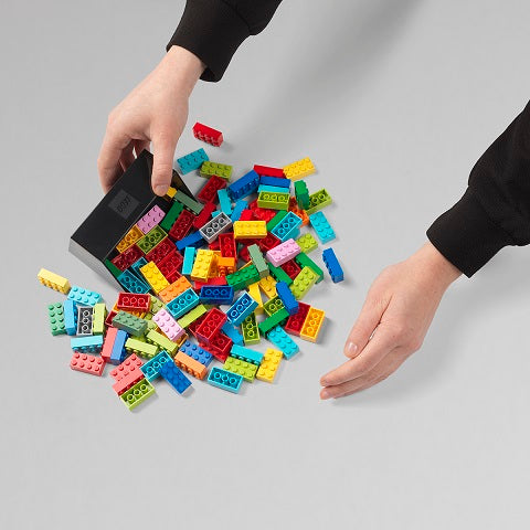 Lego 4-Stud Brick Shelf -  Black