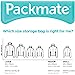 Packmate Travel Roll Storage Bags - 2x Large