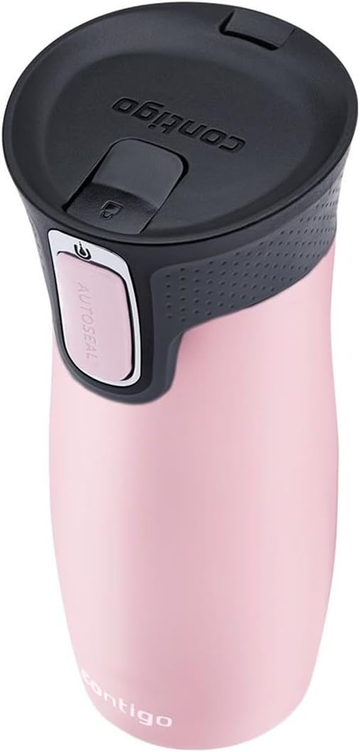 Contigo West Loop Autoseal Travel Stainless Steel Thermal Vacuum Flask, Leakproof Tumbler, Coffee Mug with BPA Free Easy-Clean Lid, 470ml