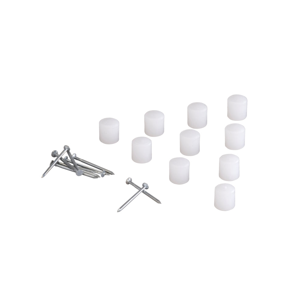 Shelf Pins-white Pack of 10