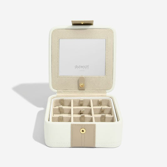 Dulwich Design Cream & Mink Earring Box