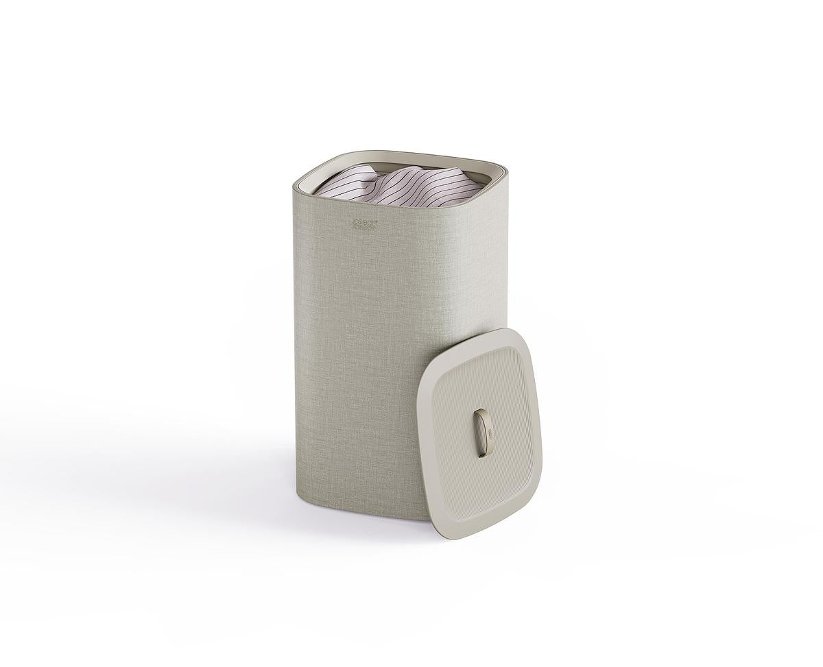 Tota 60L -Single- Laundry Basket- Ecru