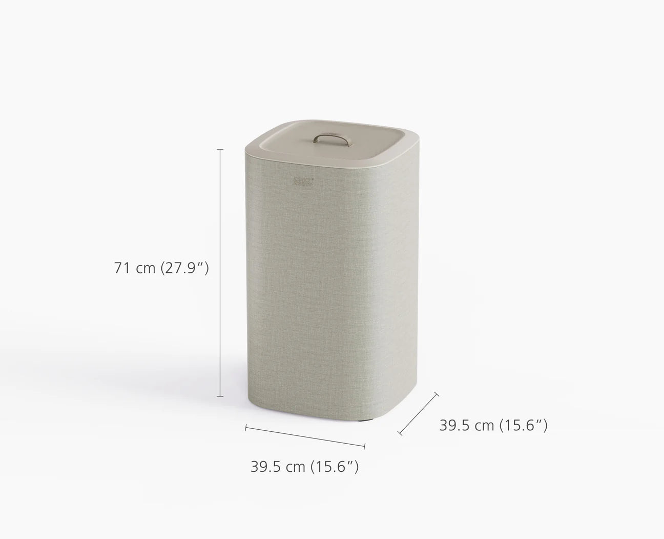 Tota 60L -Single- Laundry Basket- Ecru