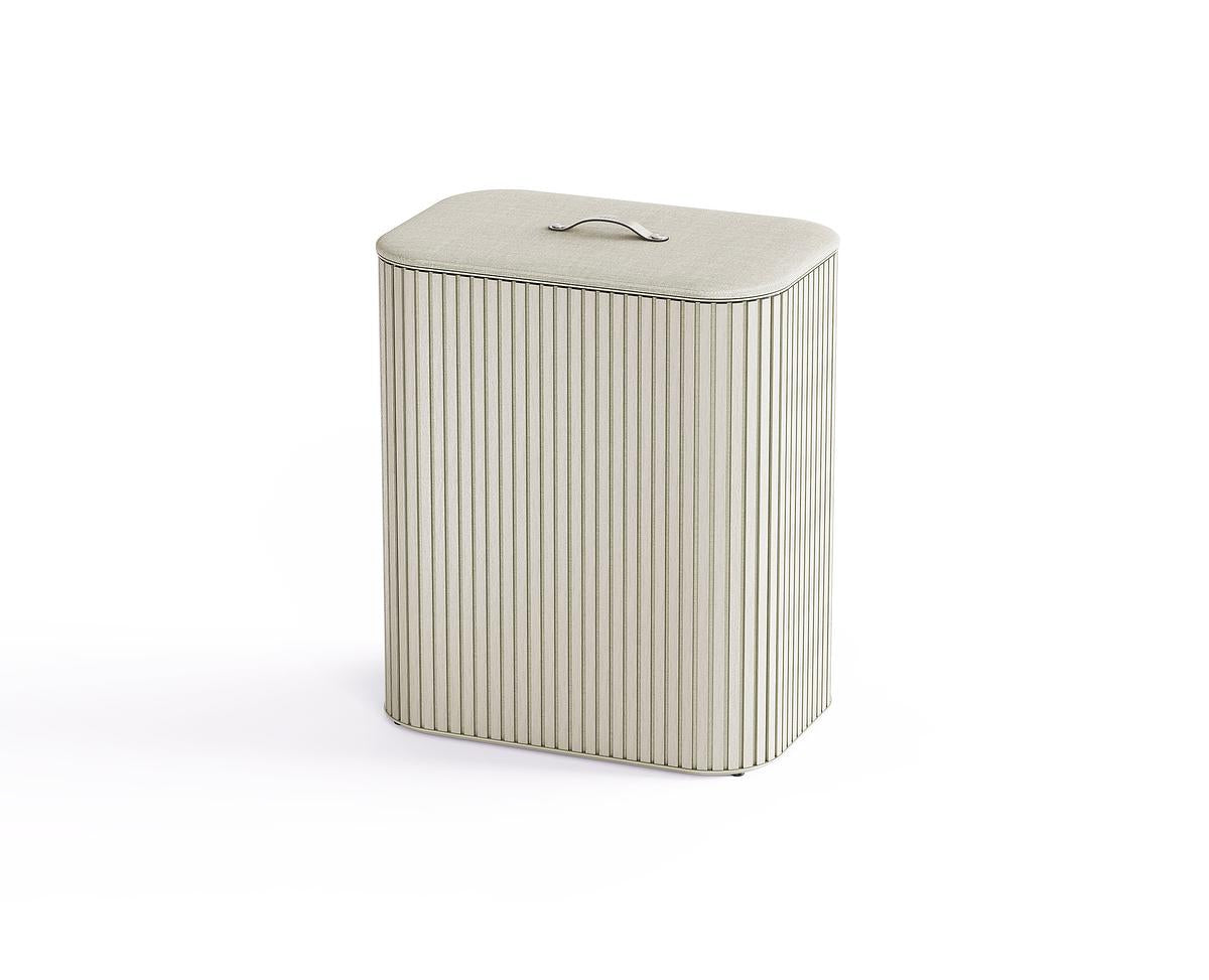 Tota Trio Luxe 90L Laundry Separation Basket-Ecru