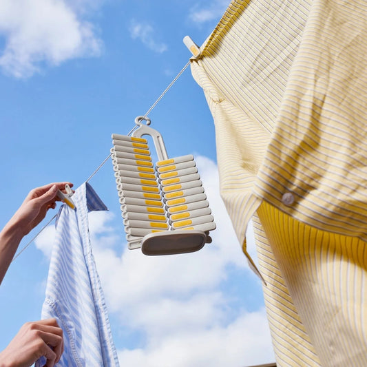 30-Piece Clothes Peg Set With Storage Stand